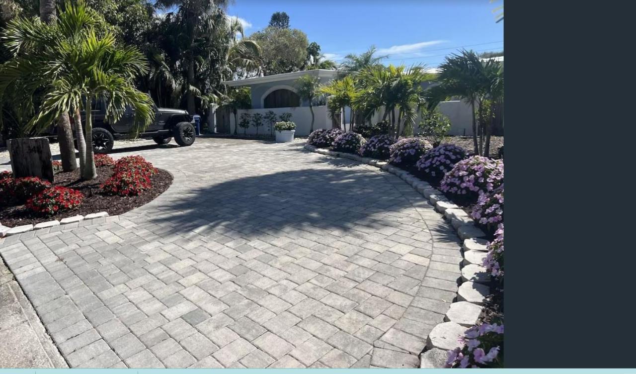 Pool/Waterfront Home 5 Min Walk To Siesta Key Village And Beach Экстерьер фото